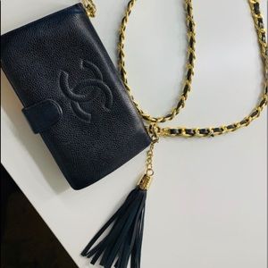 Channel black crossbody